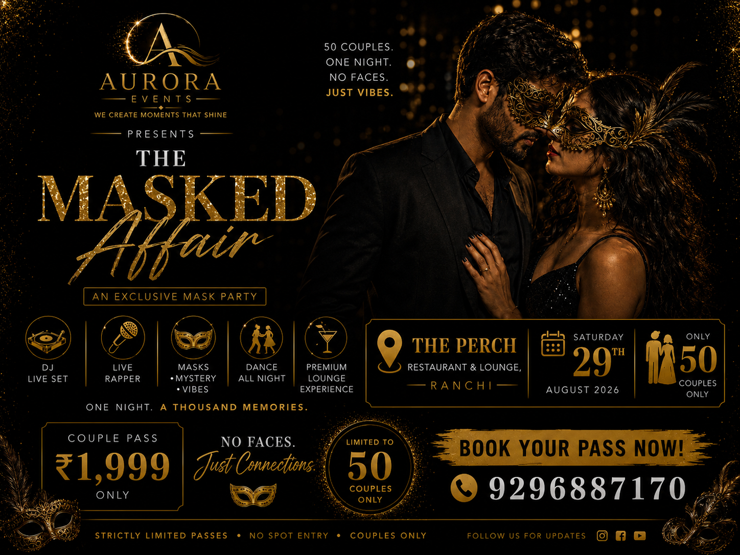The Masked Affair — An Exclusive Mask Party